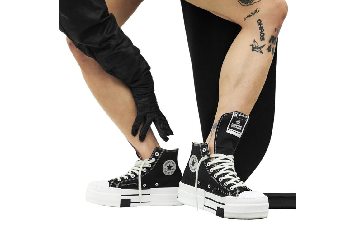 靴 drkshdw converse Converse e DRKSHDW unem-se em mais uma proposta ousada com o novo