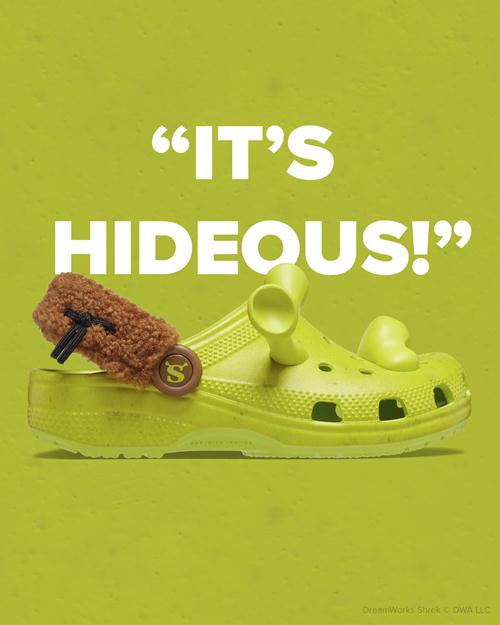 Crocs anuncia sandália de Shrek - EP GRUPO  Conteúdo - Mentoria - Eventos  - Marcas e Personagens - Brinquedo e Papelaria