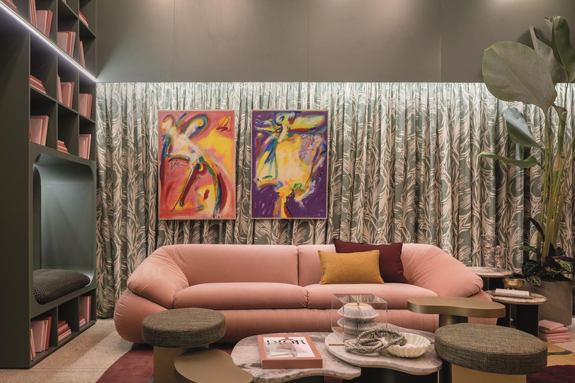CASACOR SP 2025: Ambiente "Recanto de Histórias e Cores" - Revista Sacada